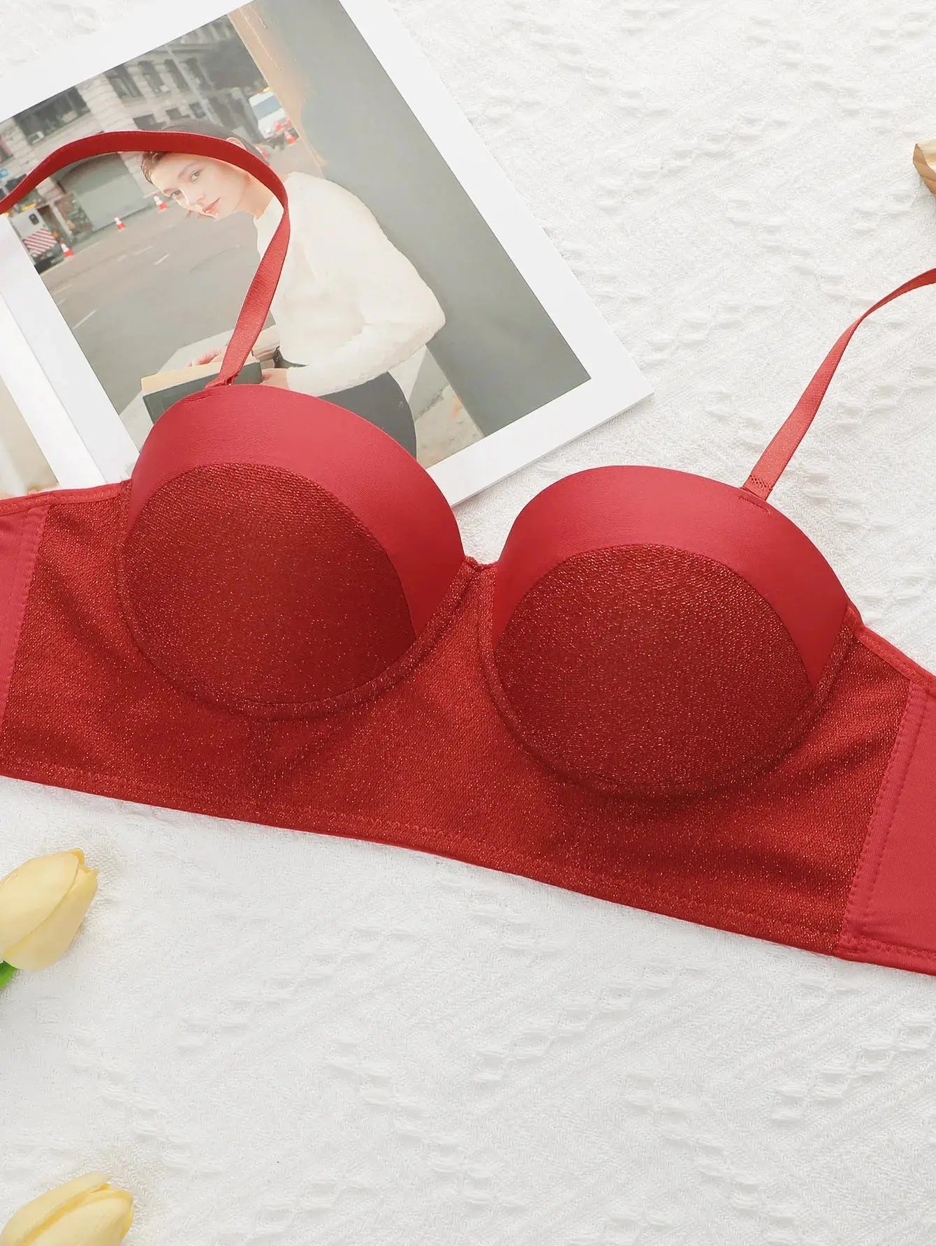 Ensemble soutien-gorge avec pliage latéral petite taille