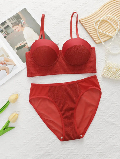 Ensemble soutien-gorge avec pliage latéral petite taille