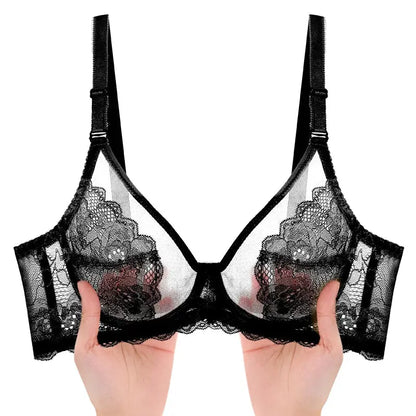 soutien-gorge Transparent pour femmes Lingerie haut BH confortable