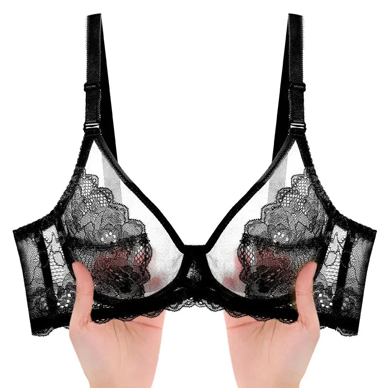 soutien-gorge Transparent pour femmes Lingerie haut BH confortable