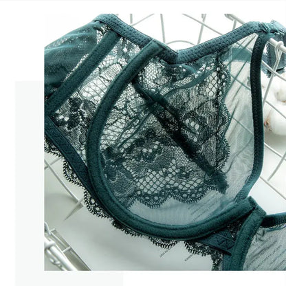 soutien-gorge Transparent pour femmes Lingerie haut BH confortable