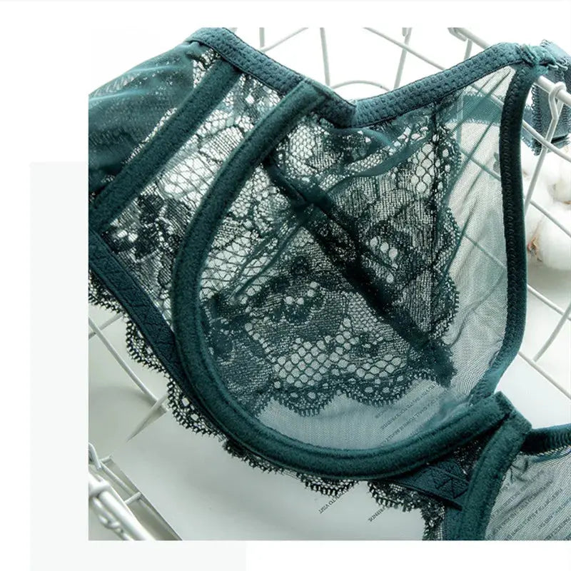 soutien-gorge Transparent pour femmes Lingerie haut BH confortable