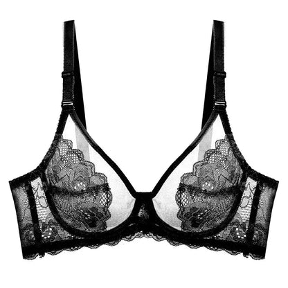 soutien-gorge Transparent pour femmes Lingerie haut BH confortable