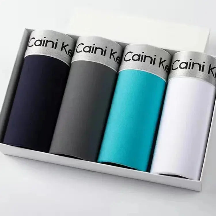 Lot de 4 pièces Boxers, culotte sous-vêtements pour hommes