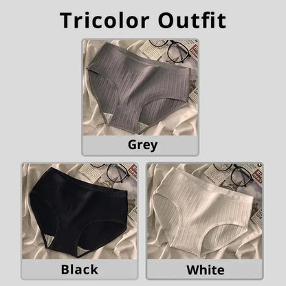 Lot de 3 pieces sous-vêtements filetés culotte femme Boutique de Lingeries et Accessoires Annie