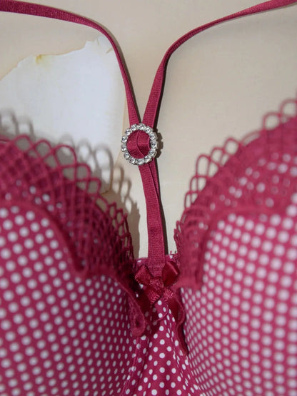 soutien-gorge Sexy rassemblé avec armatures bonnet D