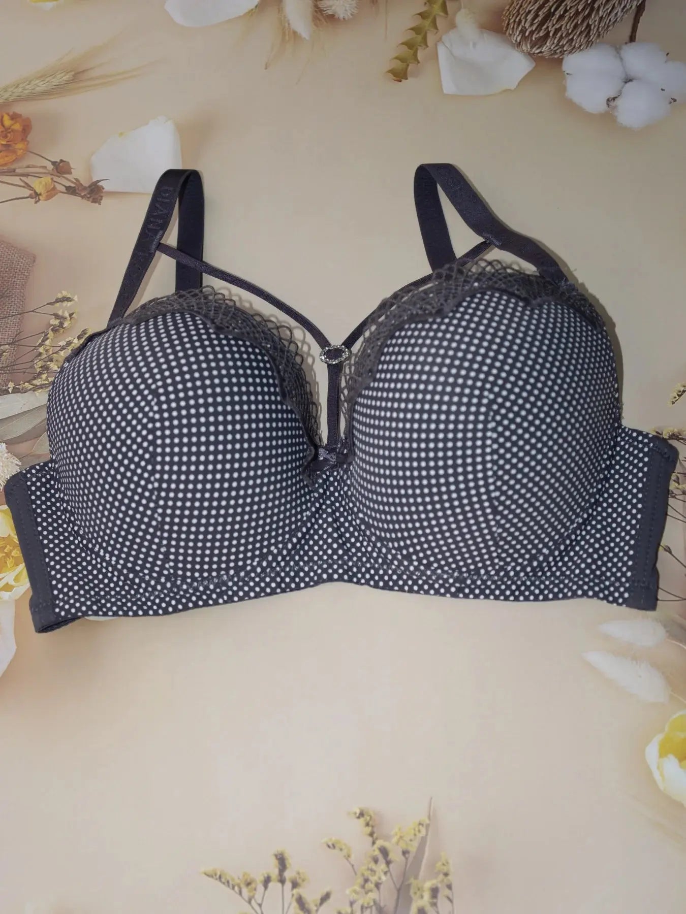 soutien-gorge Sexy rassemblé avec armatures bonnet D