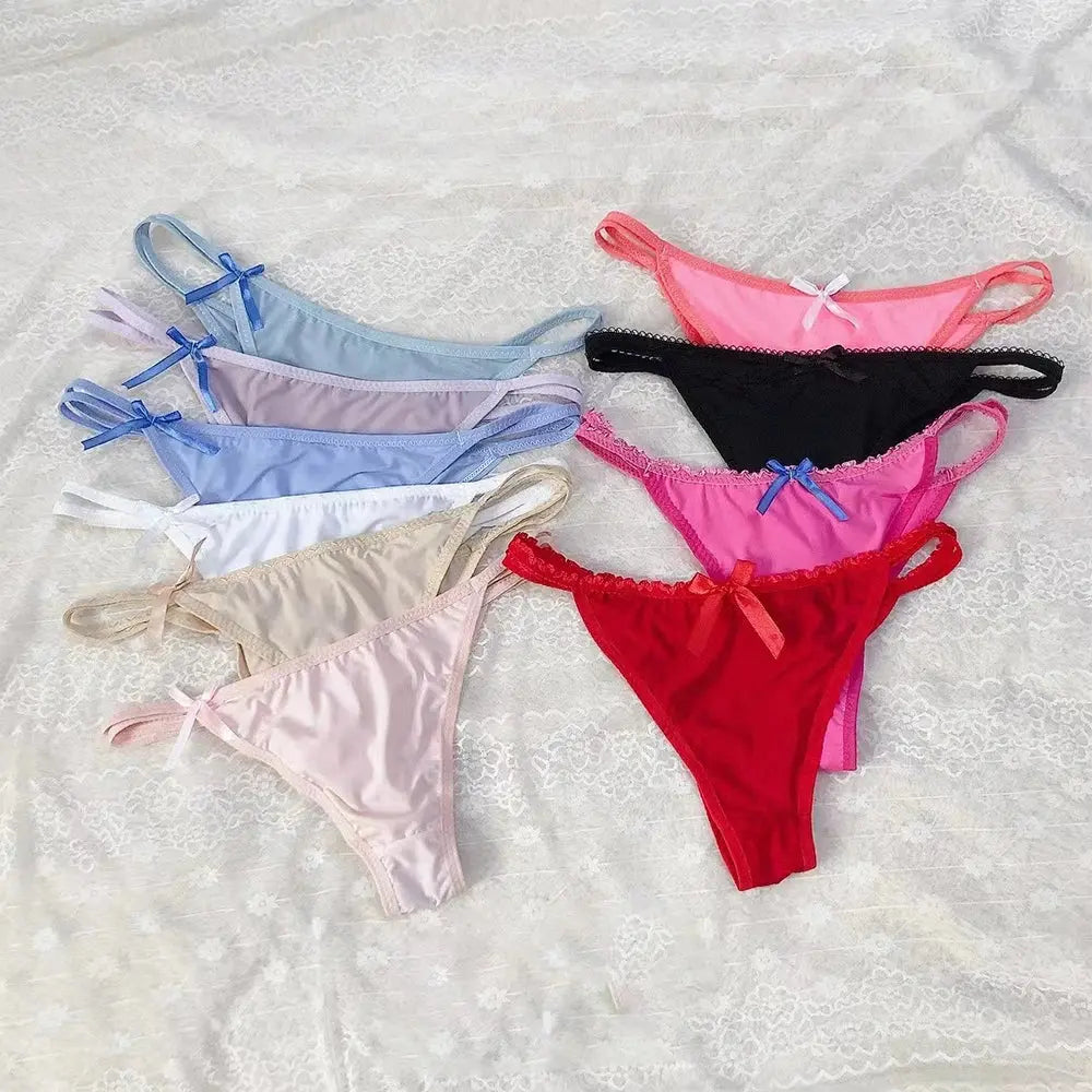 string sans couture , Lingerie Sexy, en maille translucide